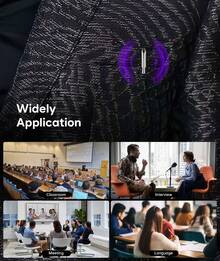 64GB Digital Voice Recorder - ZIPCIDE Voice Recorder With 2400 Hours Recording Capacity And One-Touch Recording, Audio Recorder With Noise Reduction For Class Meetings