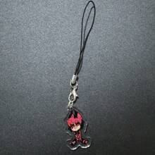 Anime GOODS Anime Acrylic Keychain -Vicky Charlie Alastor Cute Y2K Cartoon Pendant, Suitable For Bags And Keys, Perfect Gift For Fans, Cosplay Accessories Car Key Bag Backpack Small Jewelry Key Ring Accessories Creative Student Gifts Anime Derivatives, Creative Backpack Pendants, Car Key Pendants, Acrylic Keychains, Japanese Comic Pendants, Neko Contents Seed Keychain Collectibles, Pendants, Otaku Collection Gifts, Cheap Gifts School Letter Car Accessories Goth