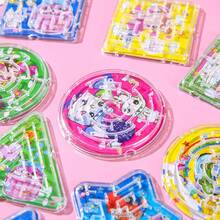 1/5/10/15/20/40pcs Mini Random Color Maze Puzzle, Beginner Portable Cartoon Maze Ball Set, Stress Relief Toy, Suitable As Gift, Birthday Gift, Christmas Toy, Gift Box Filler, Stocking Stuffer (Style Sent Randomly) - Multicolor - View 10