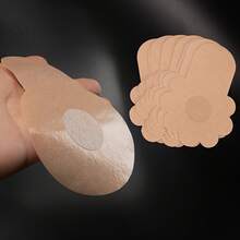20pcs Invisible Lift Breast Cover Breathable Elastic Anti-Sagging Breast Lift Adhesive Tape For Party Wedding Dresses Lingerie And Lingerie Accessories Halloween Dress Lift Tape - 20 PCS Flower Shape - View 7