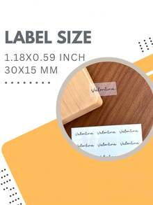 180pcs 3 * 1.5cm Personalized Custom QR Code Sticker Label, Circular Custom Sticker With Text Or Logo, Custom Label For Packaging, Office, And Gatherings,School Supplies,Back To School - White Sticker - View 4