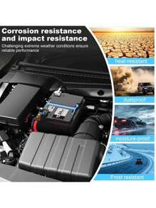 1Pc Universal Car Battery Disconnect Switch Battery Terminal Anti-Leakage Switch Battery Disconnect Isolator Cut Off Switch, Heavy Duty Battery Disconnect Switch - Dual Terminal Isolation, Manual Operation, Compatible With 12V/24V Systems - Anti-Leakage Protection For Cars, Trucks, Boats, RVs, ATVs, Marine - Industrial-Strength Electrical Disconnect, Rugged Design, High Conductivity, Boat Owners ﻿