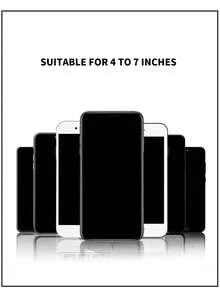 Flower Decor Car Phone Holder - White - View 10