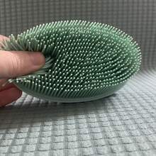 1 件装硅胶淋浴清洁刷，硅胶洗发沐浴刷，家用成人双面搓澡刷，按摩沐浴刷，浴室清洁工具，袋子，收纳袋，收纳盒，发夹
