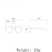 1 件超大未来时尚眼镜 - 黑色 - 查看 4