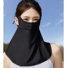 [Today Only] UV Cut Mask Neck Cover, Breathable, UV Protection, Washable, UV Cut Mask, Breathable, Sun Protection, Face, Neck, Sunshade, UV Protection Goods - Nhiều màu - Xem 9