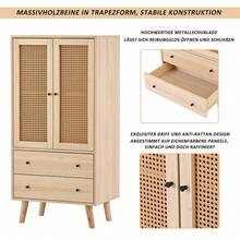 Sairedel Storage Cabinets - Oak + Particle Board - View 7