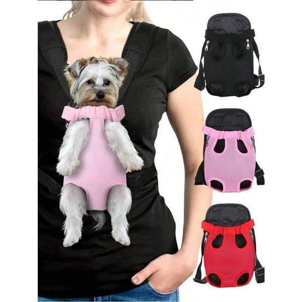 1PC Small Pet Carrier – Lightweight Travel Carrier For Small Dogs & Cats | Holiday Christmas Gift | Everyday Use, Ventilated & Comfortable Cat Carrier