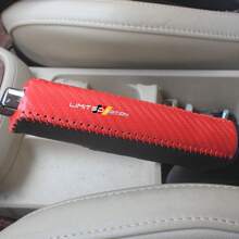 1pc Car Handbrake Grips Case PU Leather Car Handbrake Cover Protector Grip Covers For BMW 1 3 5 X Series For Audi Mercedes Benz