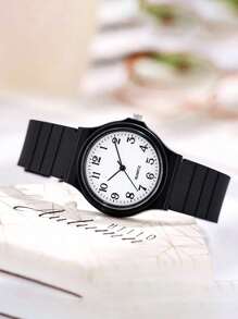 Montre à quartz de mode classique, résistante à l'eau 3ATM, résistante aux chocs et aux chutes, convient aux étudiants, cadeau pour enfants, décoration de campus