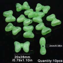 Suministros para hacer joyas con cuentas con estilo de mariposa para hacer collares, pulseras, llaveros, decoración de pasteles, estilo de verano