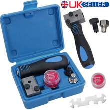 Professional Brake Pipe Flaring Tool 3/16" SAE Hand Held On Car Double Flare Kit - Blue - View 10