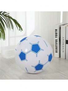 10pcs/5pcs Inflatable Water Soccer Balls, Beach Footballs, Outdoor Games Balls, Beach Party Decor Balls, Lightweight & Easy To Carry, Beach Essentials, Beach Accessories, Pool Float - Multicolor - View 4