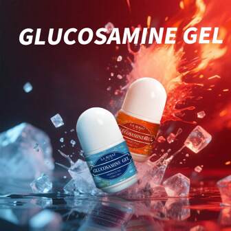 30g/1,06 fl oz Siero al glucosamina, estratto di erbe, massaggio a sfera, sensazione di calore rosso, effetto di raffreddamento blu, lenisce i muscoli, sollievo per tutto il corpo