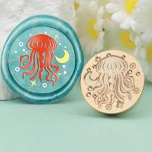 CYFUN DESIGN 1 PC Happy Birthday/With Love/Thank You Words Pattern Wax Seal Stamp Head NO Handle Detachable Sealing Stamp Stamp Head For Letter Invitation Card Wedding Gift Package Holidays,Back To School,School Supplies