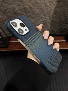 Kevlar Fiber Carbon Fiber Pattern Magnetic Adsorption Anti-Fall Case Compatible With IPhone 12 13 14 15 16/Plus/Pro/ProMax, 17, 17Pro, 17ProMax, 17Air - Multicolor - View 3