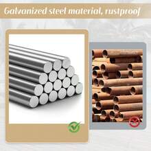 Garden furniture set, 4-piece garden lounge chair set, 2-seater sofa, 2 single sofas, coffee table, glass top, simple design, galvanized steel, beige