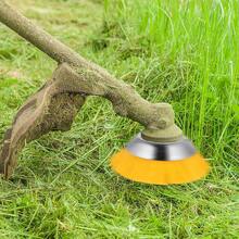 8 Inch Nylon Brushcutter Strimmer Brush Head For Moss And Path  Removal - one-size - View 10