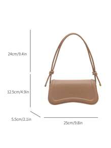 Fashionable And Simple Solid Color Belt Decoration Shoulder Bag, Suitable For Shopping, Wallets, Shopping, Young Women, College Students, Newcomers, White-Collar Workers. They Are Very Suitable For Offices, Universities, Work, Business, Commuting, Outdoor Activities, Travel, And Outings