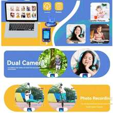 Smartphone para niñas con diseño de unicornios, juguetes para niñas de 8 a 10 años, juguetes de aprendizaje con pantalla táctil, regalos de Navidad y cumpleaños para niñas de 3 a 9 años, con tarjeta de memoria de 8GB
