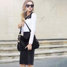 Vintage Leather Tote Bag For Women – High-Quality Shoulder Bag Made Of Soft Leather With An Adjustable Shoulder Strap And An Interior Zipped Pocket – Classic Design With Ample Capacity, Suitable For Everyday Commuting, Shopping, And Casual Dates – Available In Various Colors, Elegant And Practical (The Metal Hardware Is Gold-Tone)