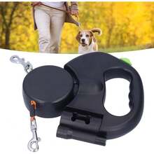 Nimomo Dog Lead Retractable Double Dog Lead Pet Leash 1 Tow Rope 2 Double with Torch and Pocket Dispenser - Bildfarbe - Übersicht 7