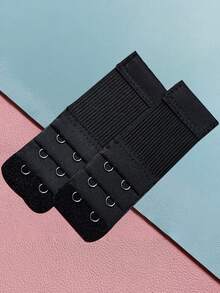 6件/3件文胸带延长带舒适可调节文胸搭配女士内衣及内衣配件柔软可调节文胸带延长扣黑色、白色、红色和米色舒适搭配2排2钩不锈钢设计增强支撑透气涤纶面料休闲多种款式可选轻松 - 彩色 - 查看 12