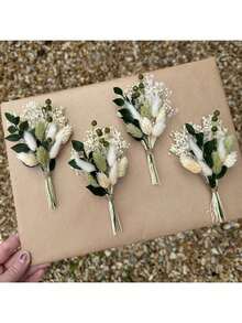 迷你干花花束，花瓶装饰迷你干花，节日礼物，花瓶插花，婚礼中心装饰，DIY鲜花，波西米亚风迷你花束，秋季装饰