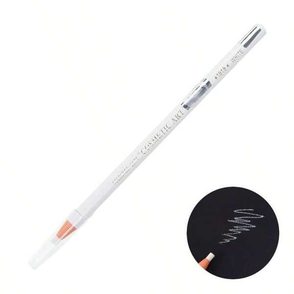 Caneta de marcação de posicionamento de sobrancelhas 5 peças para microblading, à prova d'água e de manchas, lápis de design de sobrancelhas