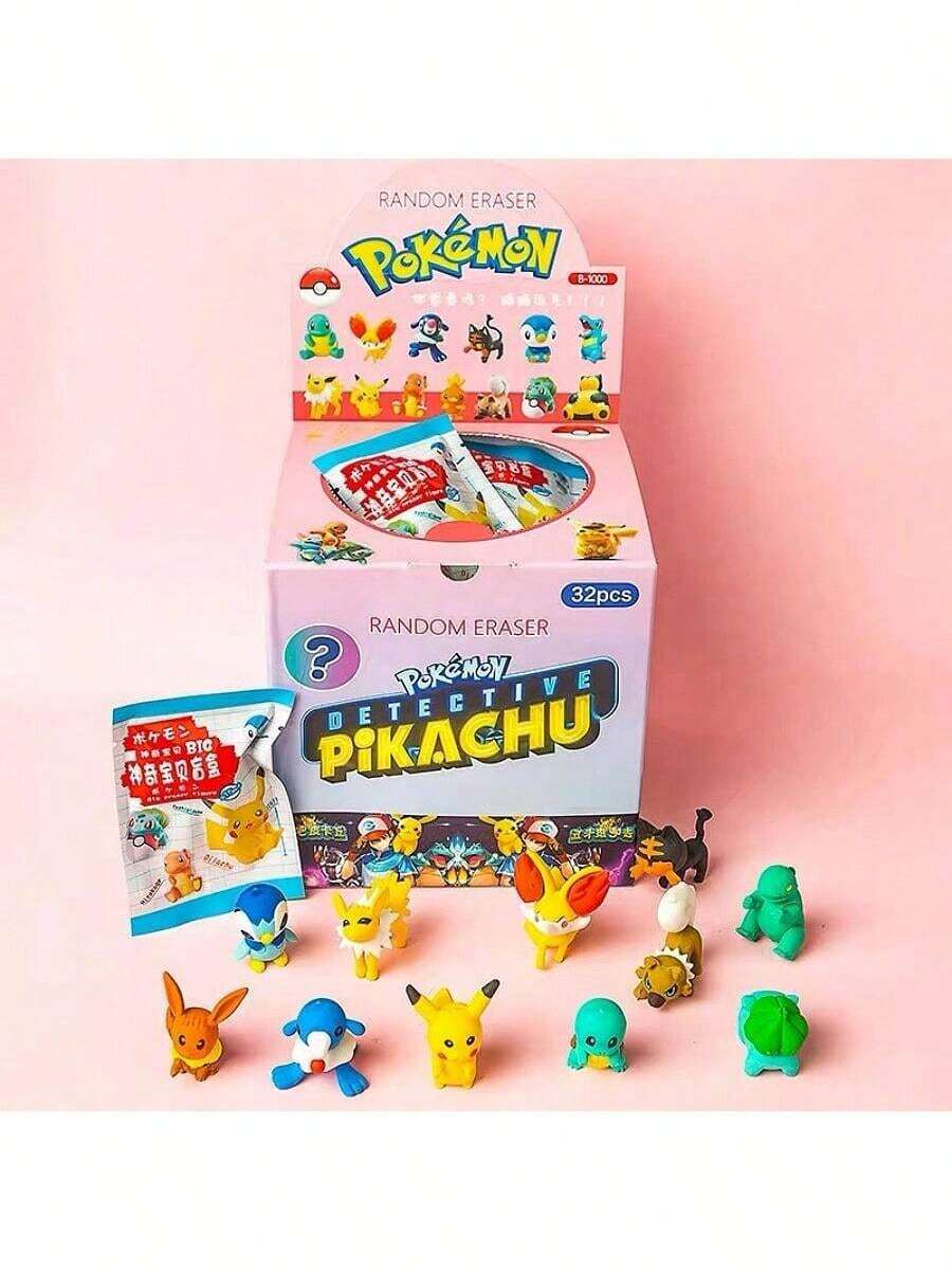 Mystery Box Set Of 32 Mini Figurines Featuring - Cute Collectible Blind ...