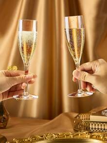 2/6/12件套高级香槟杯，粉色/白色/透明/黑色，170ML高端香槟杯，适合饮用威士忌、葡萄酒、鸡尾酒、啤酒、香槟、水、牛奶、燕麦片、茶、果汁、早餐、咖啡、饮料