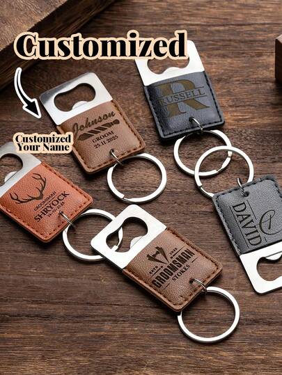 Abridor de botellas personalizado, abridor de botellas personalizado con llavero, abridor de botellas grabado, regalo de abridor de botellas, llavero abridor de botellas, regalo para novio, regalo para él, regalo para padrinos de boda, recuerdos de fiesta de boda, regalo de cumpleaños, regalo para papá