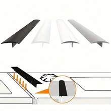 2PCS Stove Counter Cover Kitchen Seal, Stove Top Seal, Organic Silicon High Temperature Resistant Kitchen Gap Strip, Oil And Dirt Resistant Gas Stove Gap Soft Sealing Strip Silicone Gap Plug Kitchen Stove Counter Gap Cover - Flexible Stove Space Filler,Silicone Kitchen Stove Counter Gap Cover Long & Wide Gap Filler (2 Packs) Seals Spills Between Counters, Stovetops, Washing Machines, Oven, Washer,Heat-Resistant And Easy Clean - Multicolor - View 4