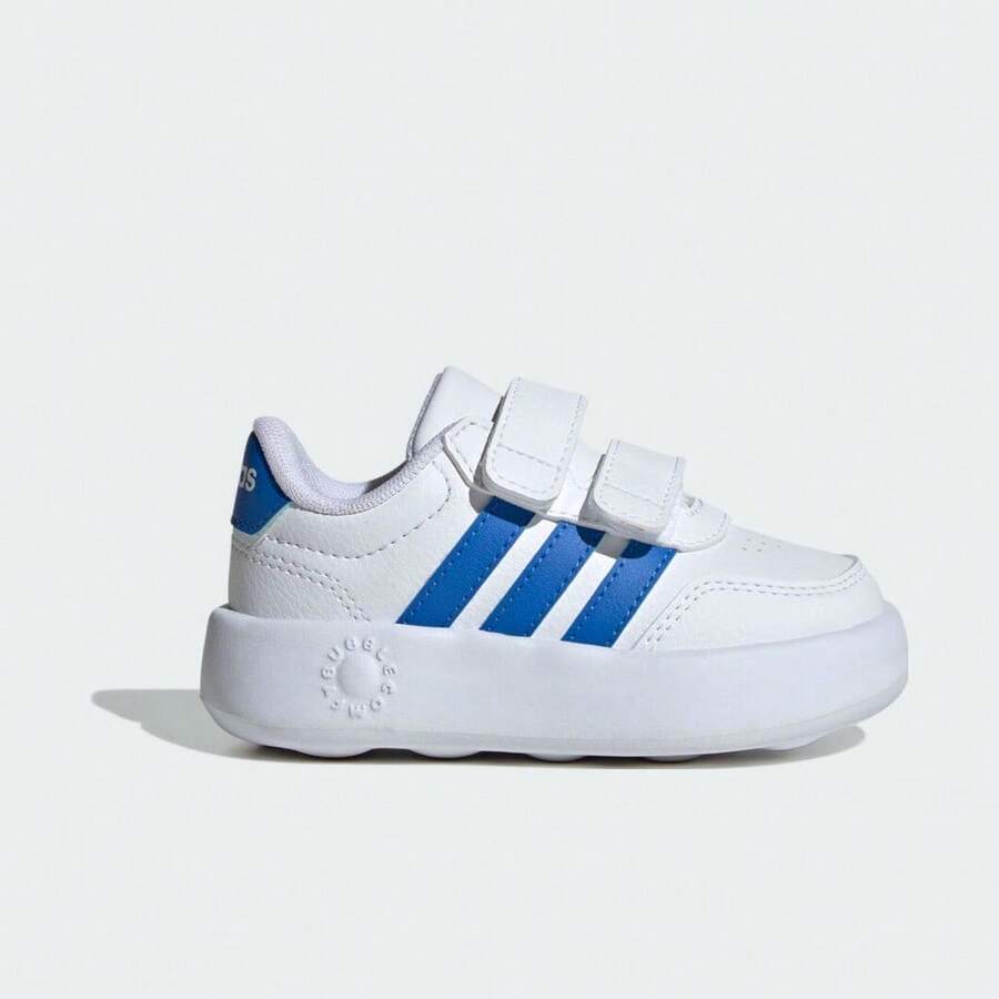 Adidas Zapatillas deportivas BREAKNET 3.0 CF I para niños pequeños, de caña baja JS3678 - Blanco - Ver 1