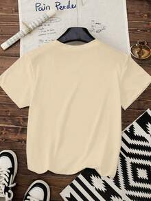 Damen Große Größen T-Shirts im Frühlings- und Sommerlook, Strand-Country-Resort-Club Zitronen-Muster Mädchen Lässig Fashion T-Shirts, große Größen T-Shirts, kurzärmelige Rundhalsausschnitt Lässig Oberteile