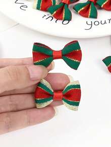 50 piezas, Decoraciones DIY para corona de Navidad, Adornos para árbol de Navidad, Regalos de Navidad, Decoraciones de escena, Decoraciones navideñas, Decoraciones para habitación, Decoraciones para el hogar, Decoraciones de oficina, Decoraciones para fiesta temática, Decoraciones de Navidad de invierno