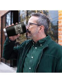 Best Dad Ever Dad Nutrition Facts, 20 OZ Stainless Steel Insulated Tumbler Mug With Lid, Travel Outdoor Sport Office, Gift For Father's Day Birthday Christmas - 爸爸3 - 查看 6
