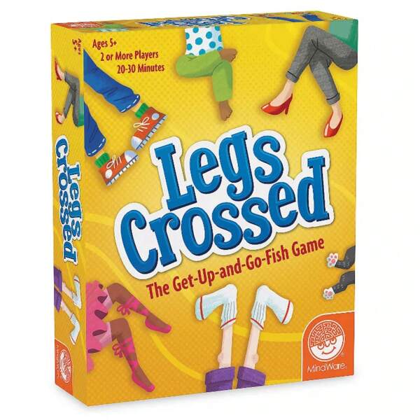 Crossed - The Silly Get-Up & Go-Fish Card Game Kids & Adults
