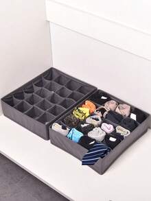 内衣文胸袜子收纳盒柜抽屉式收纳袋袜子围巾内衣收纳盒衣柜衣物收纳袋学校用品学校用品