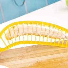 Banana Slicer - Quick And Safe Banana Cutter For Even Slices, Easy Kitchen Gadget For Kids And Adults, Perfect For Snacks, Fruit Salads, Desserts And Meal Prep