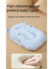 3 sztuki/zestaw noworodków w wieku 0-3 lat, poduszka anty-plucie mleka, oddychająca mata do spania dla niemowląt, zapobiegająca zakrztuszeniu się mlekiem (przed zakupem sprawdź odpowiedni rozmiar produktu) - Wielokolorowe - Zobacz 9