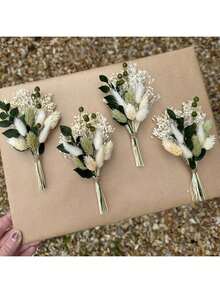 迷你干花花束，花瓶装饰迷你干花，节日礼物，花瓶插花，婚礼中心装饰，DIY鲜花，波西米亚风迷你花束，秋季装饰