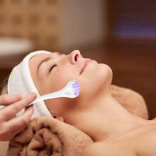 2 piezas Rodillo de masaje muscular Palillo de fascia Celulitis corporal Facial Herramientas de masaje manual para músculos Alivio del cuello, brazo, espalda, pierna Rodillo corporal Liberación de puntos de gatillo profundos (Morado) - Morado - Ver 2