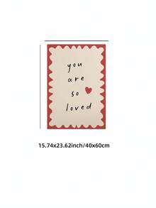 One "You Are Deeply Loved" Baby Room Wall Decoration, A Frameless Print Of Gentle Parenting Affirmations, Suitable For Family Room Decoration, Newborn Gift, And Cozy Home Decor (Positive Parenting Wall Art). - Multicolor - View 13