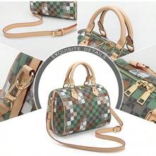 Handle Bags For Women Fahsionable Designer Crossbody Purse Large Cute Satchel Handbag2025 - Xanh nhạt - Xem 8