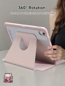 Ayotu 雙面可客製化平板保護殼，相容第10代 iPad，相容 iPad Air 4/5 (10.9 吋)，壓克力材質，抗彎折，可橫向與縱向旋轉，亦相容 11 吋 Pro 與第7/8/9代 (10.2 吋)，時尚多彩復古可愛簡約有趣，獨特個性化，適合送給他/她、男友、女友、家人、朋友、祖父母與愛人，適用於週年紀念與生日，個性化封面 - 彩色 - 查看 6
