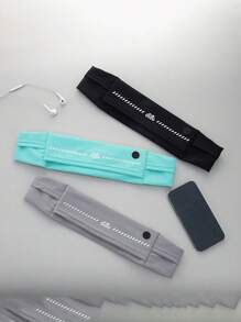 优质防水跑步腰包 - 耐用、多用途、超薄，适合无缝户外探险 - 非常适合慢跑者、徒步旅行者和马拉松，采用隐形时尚设计（随机字母颜色） - 彩色 - 查看 6