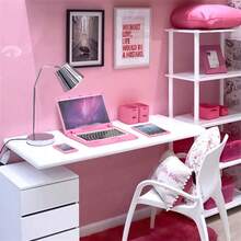 3件套 1:12 娃娃屋迷你金属电脑模型套装，迷你娃娃衣服配件小摆件，可爱迷你家具电子配件迷你装饰品，适用于家居、房间、游戏、派对，小礼物 - 金属笔记本电脑平板电脑 3 件套模型玩具 - 彩色 - 查看 5