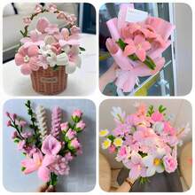 150/300pcs Pink Mixed Color Craft Pipe Cleaners, Pipe Cleaner Craft Light Pink Pink Jade Deep Red Pink Pipe Cleaner For Craft Foldable Chenille Rod Pipe Cleaner,Chenille Stems, Pipe Cleaners Craft, Chenille Stems Pipe Cleaners, Fuzzy Sticks Craft Supplies, Colored Pipe Cleaner, For DIY Art And Craft Projects And Decorations