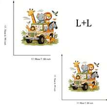 1 buc/2 buc/3 buc model în stil desen animat DIY A-Grade lavabil, imprimare prin transfer termic pentru haine, pentru femei/bărbați, tricou, rucsac, autocolant, decor, ștampilă retro, etichetă, insignă, logo, șapcă de baseball vintage